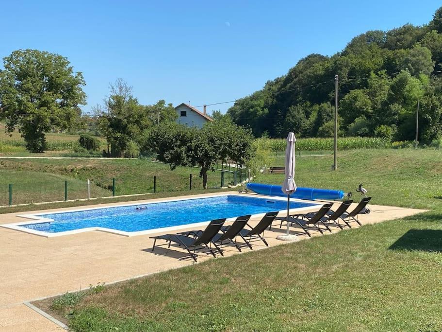 Ruralna Kuca 'Villa Zagorka' Za Odmor Sa Bazenom I Bocalistem Donja Pacetina Exterior foto